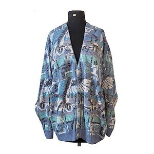 vtg Dad Sweater • Made in Italty